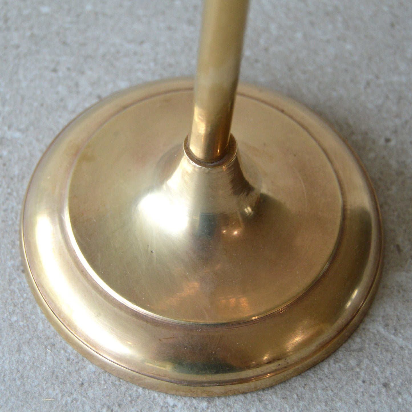 Vintage Solid Brass Parrot on Perch Statue (1970s)
