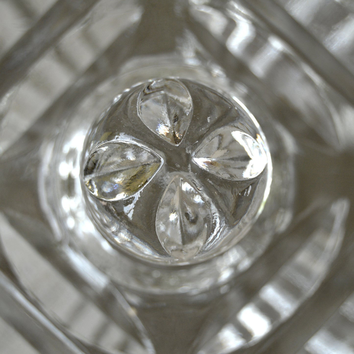 Vintage Anchor Hocking Square Candy Dish with Lid