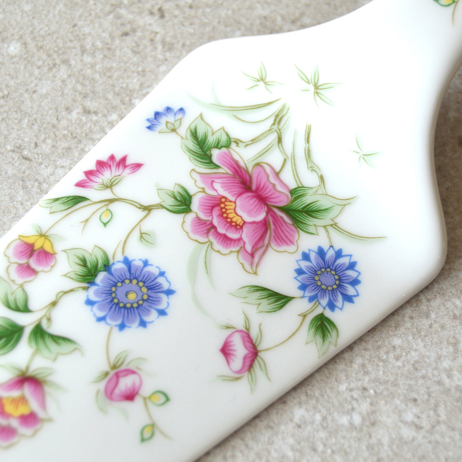 Vintage Andrea by Sadek Porcelain Spring Night Pedestal Cake Plate